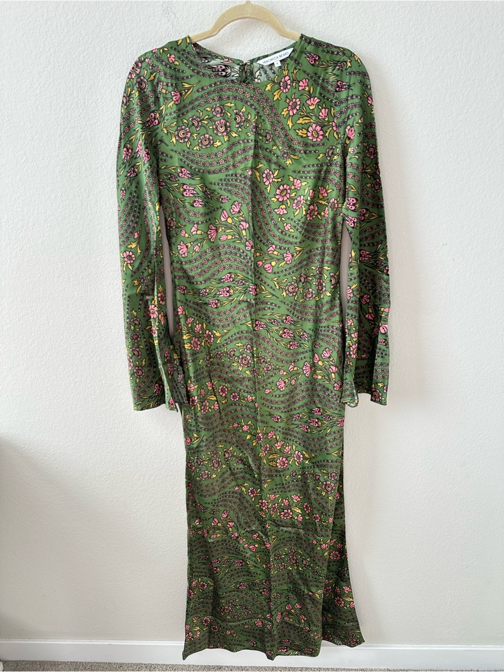 VERONICA BEARD Gemma Maxi
Green Floral Dress SZ US 8 - Picture 3 of 7
